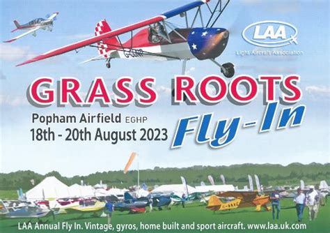 Laa Grass Roots Fly In Popham Flyer