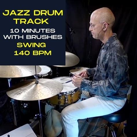 Drums Backing Track Jazz Swing Drum Brushes Bpm