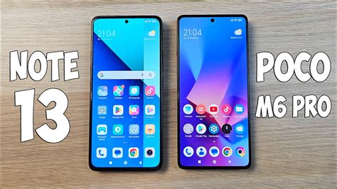 Xiaomi Redmi Note 13 Vs Poco M6 Pro ЧТО ВЫБРАТЬ ПОЛНОЕ СРАВНЕНИЕ