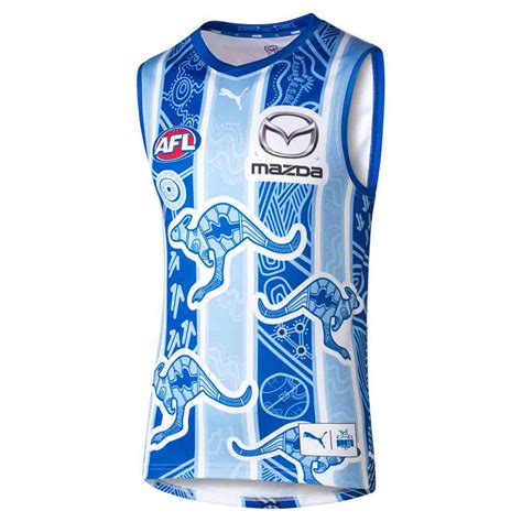 North Melbourne Kangaroos 2024 Indigenous Guernsey Adult Jerseys