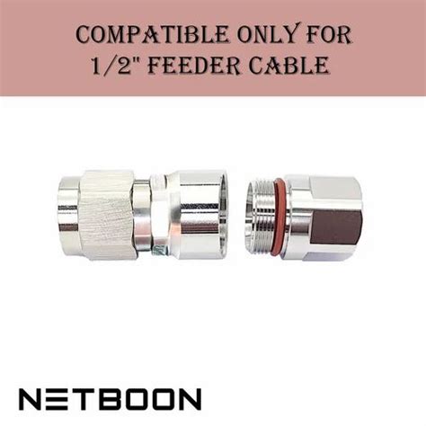 UHF Male Clamp Connector for 1/2" Cable, Contact Material: Brass at Rs 199/piece in Bhopal