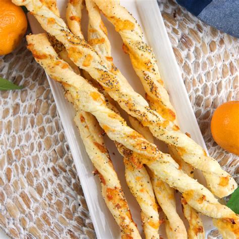 Puff Pastry Cheese Straws - The Suburban Soapbox