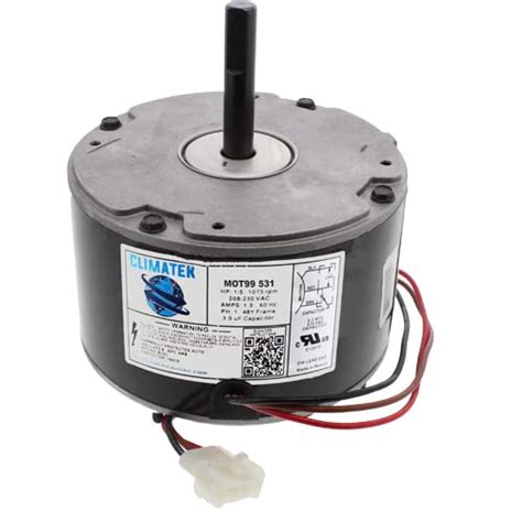 ClimaTek Upgraded 1 5 HP Condenser Fan Motor Directly Replaces Emerson