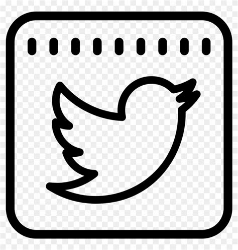 On Twitter - Transparent Twitter Logo Outline, HD Png Download ...