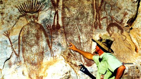 El Misterio De Los Humanoides Extraterrestres En Pinturas Rupestres