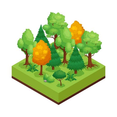 Premium Vector Isometric Natural Environmental Land Resources