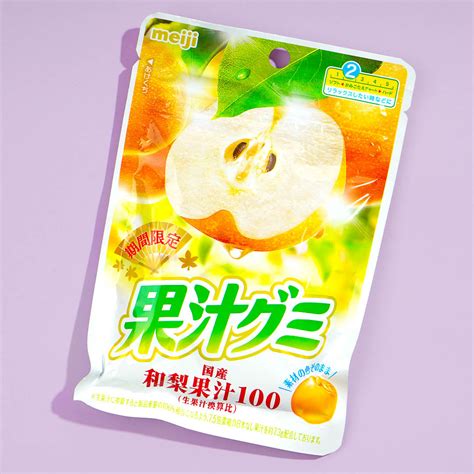 Meiji Kajyu Gummies Nashi Pear Japan Candy Store