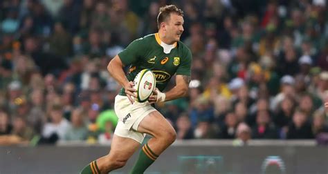 Rugby Le Springbok Andre Esterhuizen Int Resse Le Lyon Lou De Xavier