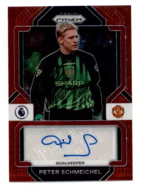 Peter Schmeichel Panini Prizm Premier League Red Star Prizm