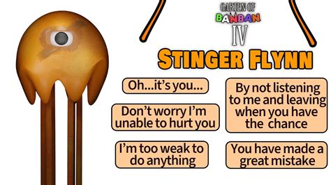 I Made Stinger Flynn S Soundboard In Garten Of Banban Part All