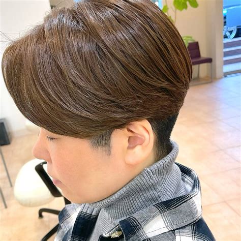 ナチュラル ショート 30代 ツーブロック×fabris ×平本 詠一×693979【hair】