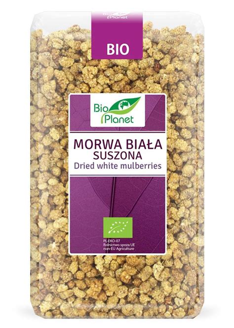 Morwa biała suszona Bio 1kg Bio Planet Dobra Cena Sklep BiozFarmy