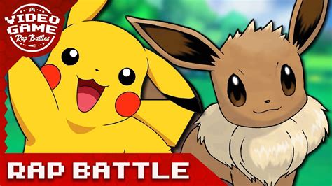 Pikachu Vs. Eevee - VideoGameRapBattles: Song Lyrics, Music Videos ...