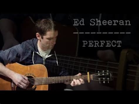 Ed Sheeran Perfect Fingerstyle Guitar Cover Youtube