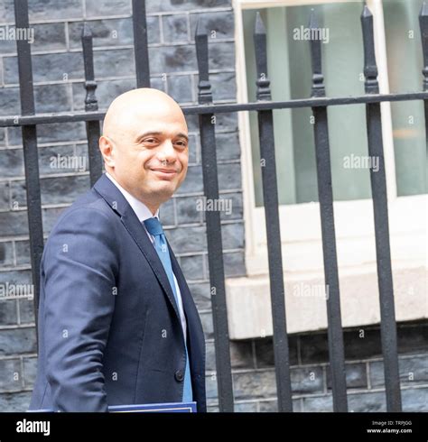 Home Secretary Sajid Javid Leaves Hi Res Stock Photography And Images