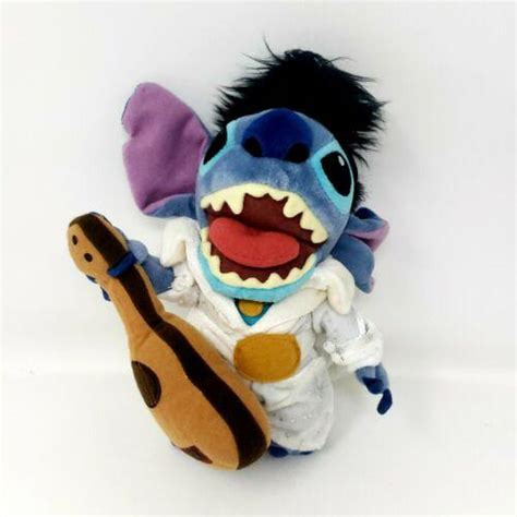 Disney Stitch ELVIS Plush Doll 8" Lilo & Stitch New w/o Tags Rare | #4072713580