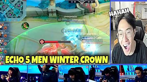 HOON GONE CRAZY WHEN ECHO DID 5 MEN WINTER CROWN IN HOMEBOIS BASE