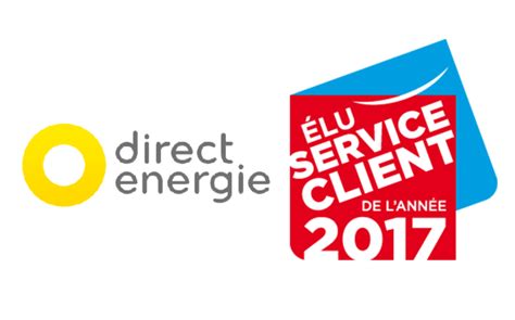 Direct Energie élu Service Client De Lannée 2017