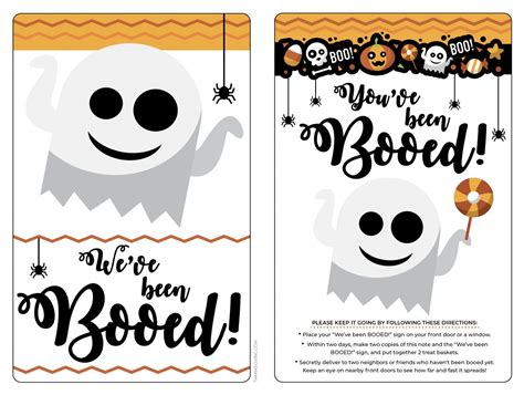 For Halloween Boo Signs To Print