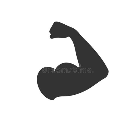 Arm Emoji Fuerte Muscular Flex Bicep Icono De Emoticon Hand Caricatura