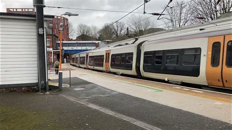 West Midlands Railway Class 323 Emu 323 218 With 323 202 Departs Sutton Coldfield Youtube