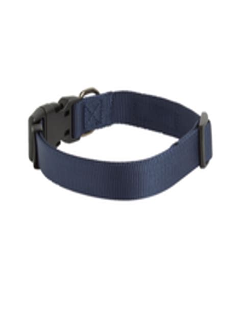 Buy Thepawpstarco Navy Blue Solid Dog Collar Pet Collars For Unisex