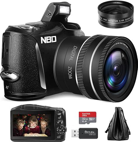 Nbd Camera For Photography K Vlogging Camera For Youtube Mp