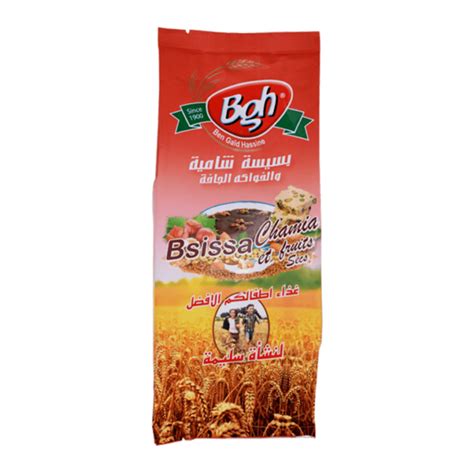 BGH Bsissa Chamia Fruits Secs 500g بسيسة بالفواكه الجافة ElAoula