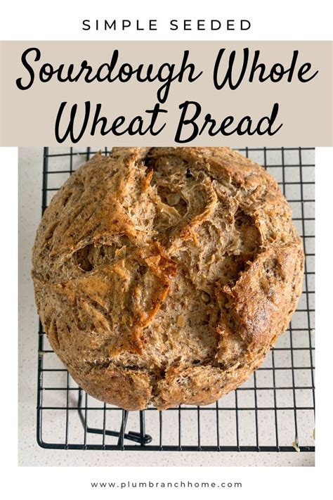 Sourdough Multi Seed Bread Recipe From Scratch Recipe Whole Wheat Bread Multi Seed Bread