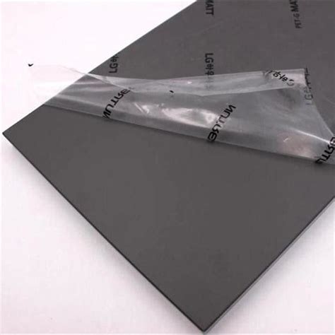 High Hardness Uv Resistance Black Gloss Mdf Panels