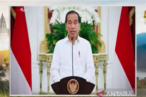 Maintain Unity Integrity Of Nation In Political Year Jokowi ANTARA News