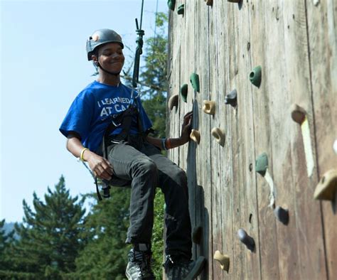 Rock Wall At Ymca Camplomamar Ymca Of The East Bay Ymca