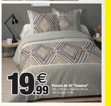 Promo Parure De Lit Taweva Chez Bazarland Icatalogue Fr