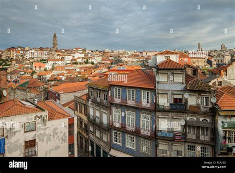 Morning in Porto old town, Portugal Stock Photo - Alamy