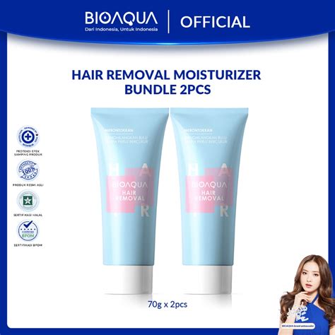 Jual Bioaqua Hair Removal Moisturizing Krim Perontok Bulu Ketiak Non