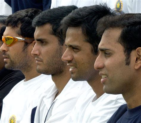 Fab Four Sachin Tendulkar Sourav Ganguly Rahul Dravid And Vvs Laxman