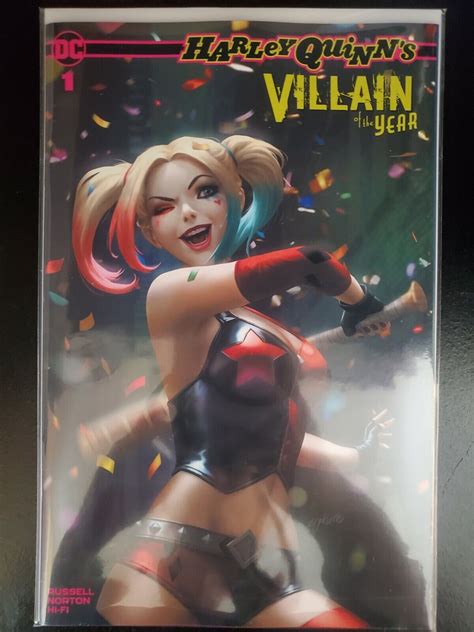 Harley Quinn S Villain Of The Year 1 Ejikur Unknown Variant Dc Vfnm Comics Book Ebay