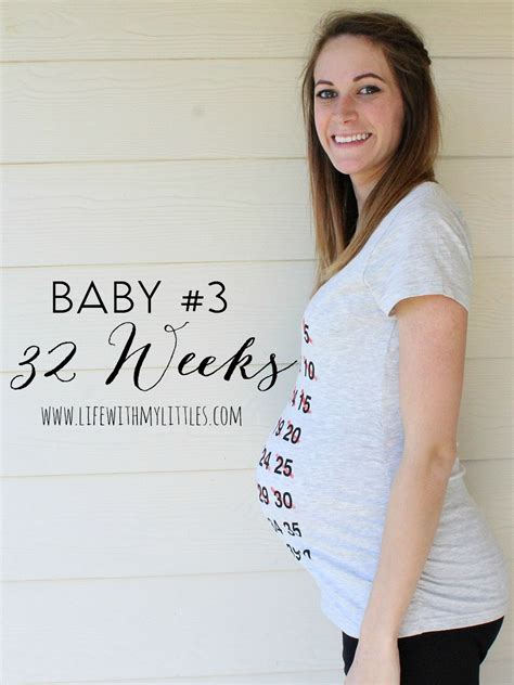 Baby 3 Pregnancy Update 32 Weeks Life With My Littles