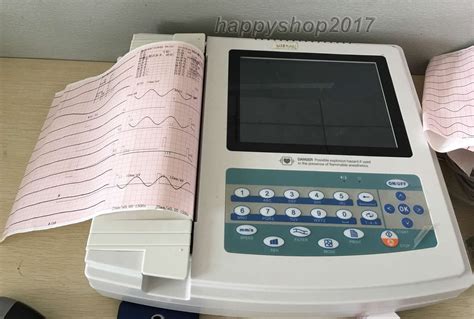 CONTEC ECG1200G Digital 12 Channel Lead EKG ECG Machine PC Sync