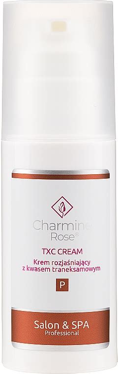 Crema Facial Iluminadora Con Cido Tranex Mico Charmine Rose Txc