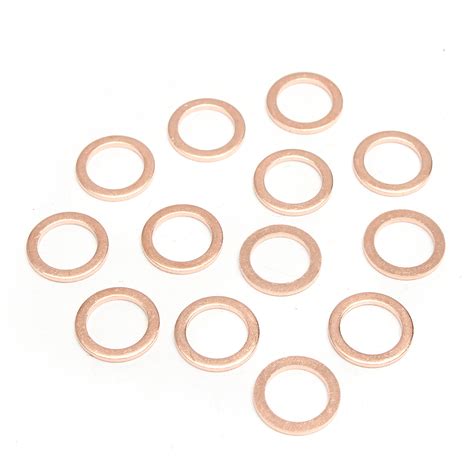 Repair Kits Pcs Sizes Metric Washers Red Copper Flat Ring