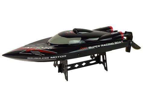 Motorboat Rc Wl Km H Ghz Black Toys R C Vehicles Odzie