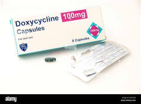 La Tétracycline Doxycycline Capsules Les Antibiotiques Pour Traiter