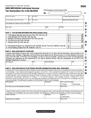 Fillable Online Michigan Individual Income Tax Mi Blank Form