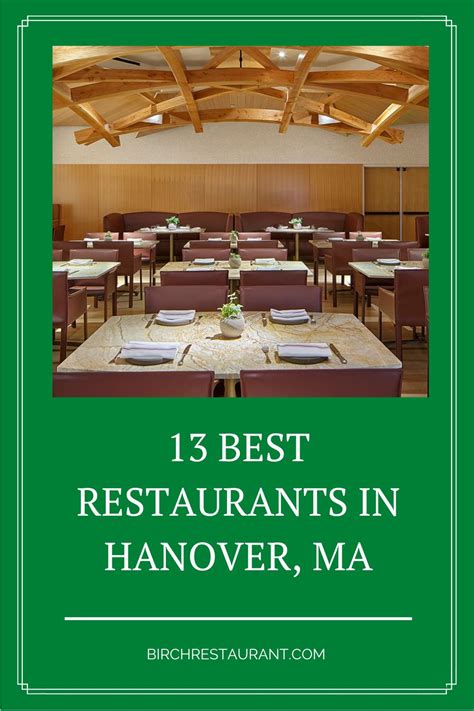 13 Best Restaurants in Hanover, MA