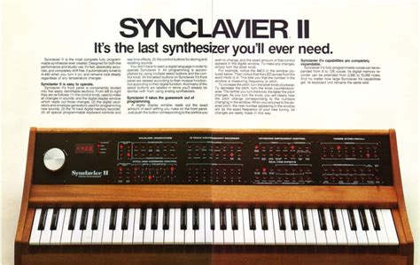 “The Incredible Sounds of Synclavier II,” and other hits – notes to self