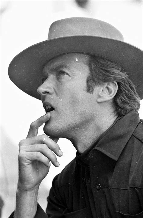 Clint Eastwood On The Set Of Hang Em High Clint Eastwood Photo