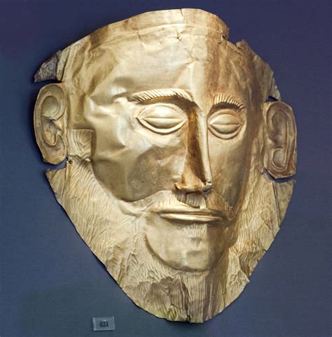 Mask Of Agamemmnon B C National Archaeological Mu Flickr