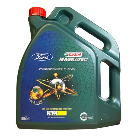 Liter Castrol Magnatec W E Ford Motor L W Levoil