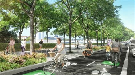 Une Nouvelle Piste Cyclable Va Relier Le Parc De La T Te Dor Aux Quais